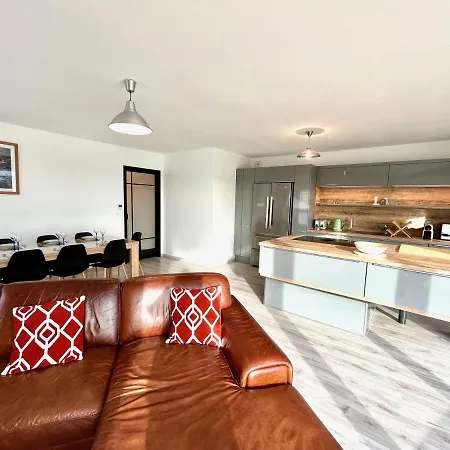 T4 Avec Grande Terrasse Et Parking Prive Διαμέρισμα Καν